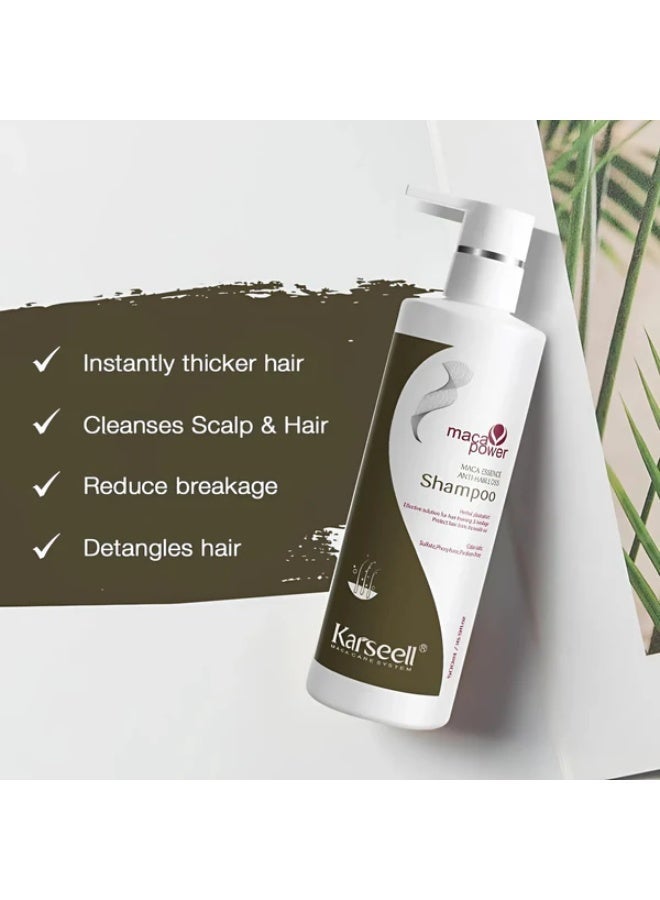 Karseell Maca Power Anti-Hair Loss Shampoo 500ml - Image 4